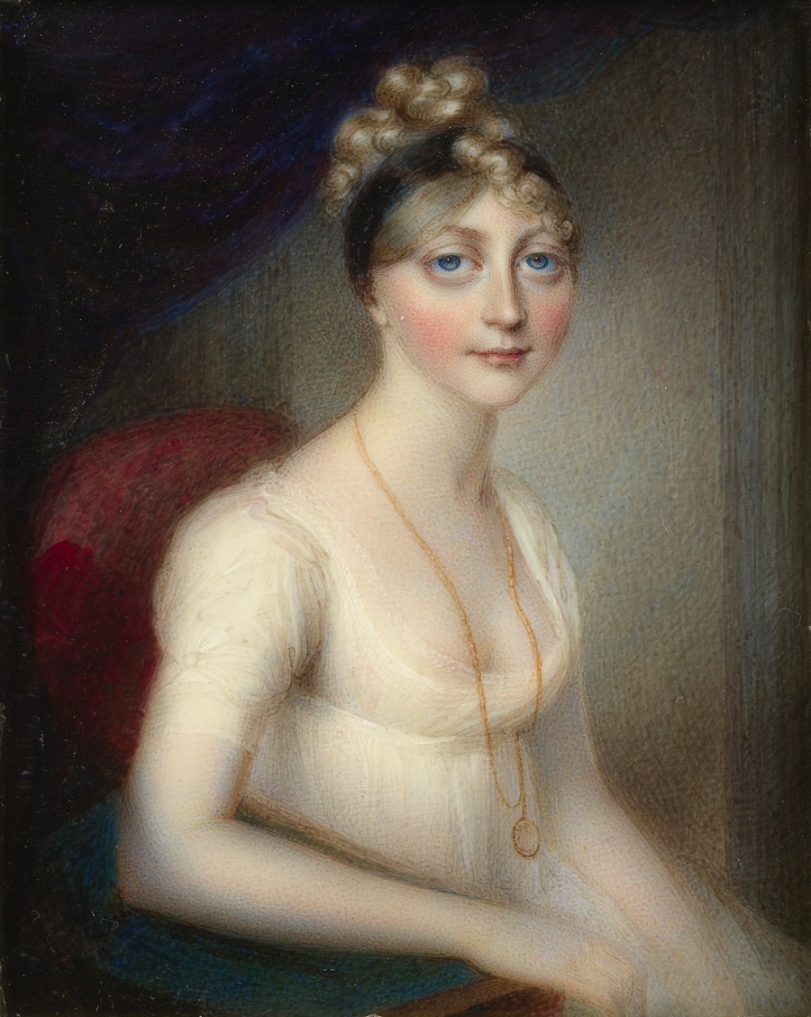 Коллекция портретов. Корнелия Веттерлейн. Английская художница Mrs Joseph mee (1757-1806). Портрет Хелены Зельдмайер. Sophia Ludwig.